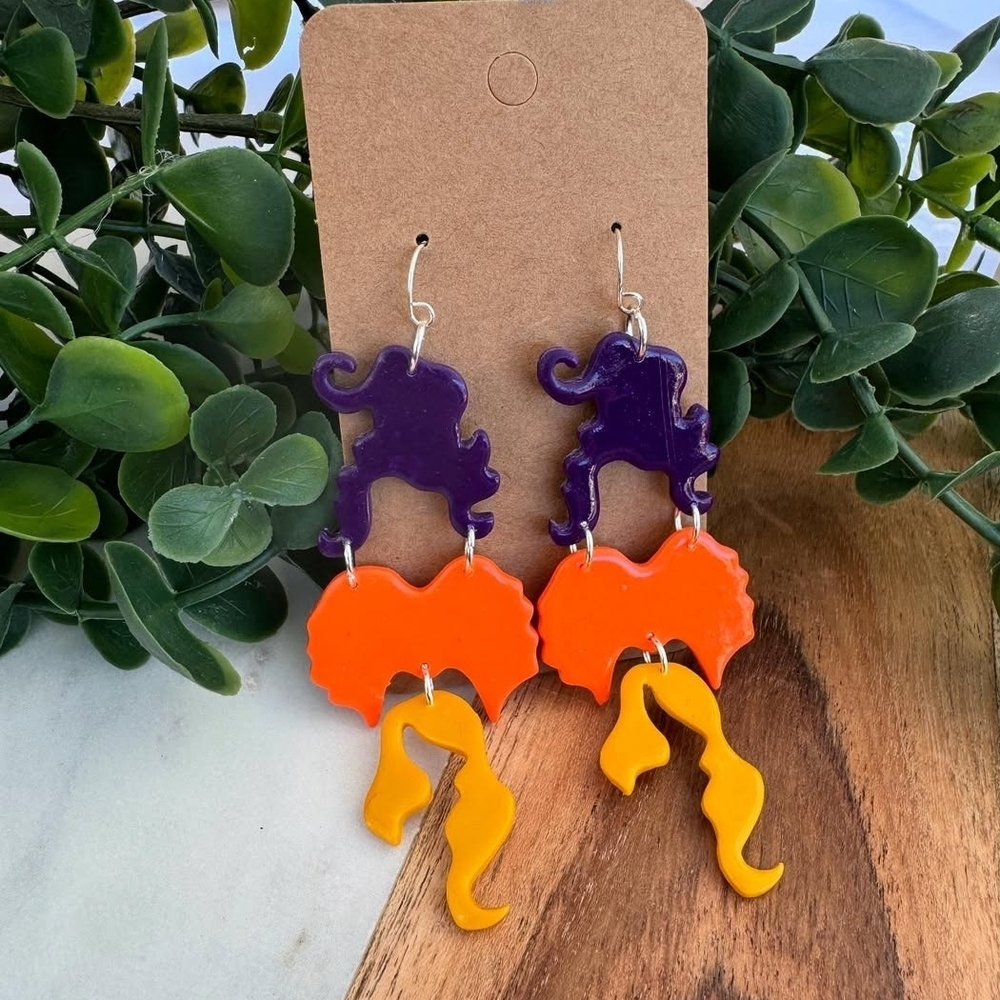 Colorful Hocus Pocus Earrings